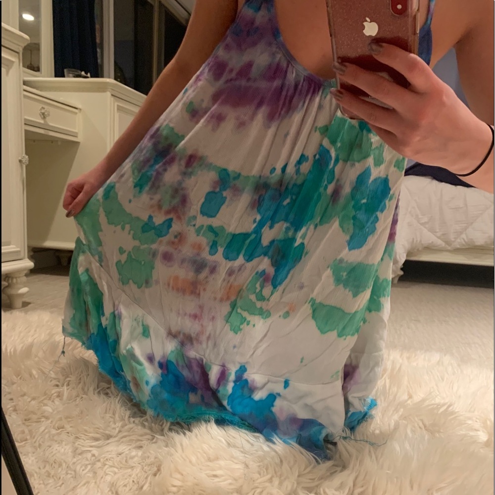 Cute summer tie dye dress